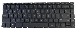 Black Keyboard for HP Pavilion 14-DH 14T-DH Laptops - Non-Backlit Black Keyboard for HP Pavilion 14-DH 14T-DH Laptops - Non-Backlit