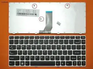 US Keyboard for LENOVO Z380 Z480 Z485 G480 G485 WHITE FRAME BLACK US Keyboard for LENOVO Z380 Z480 Z485 G480 G485 WHITE FRAME BLACK
