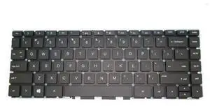 Laptop Keyboard For HP 14-BS 14-BS000 Black Without Frame United States US Laptop Keyboard For HP 14-BS 14-BS000 Black Without Frame United States US