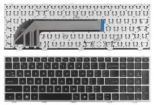 Keyboard for HP 4540S 4545S SILVER FRAME BLACK US Keyboard for HP 4540S 4545S SILVER FRAME BLACK US