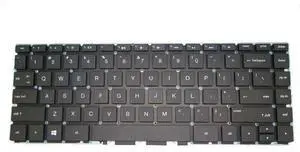 Laptop Keyboard For HP 14-Black color 14-Black color000 Black Without Frame United States US Laptop Keyboard For HP 14-Black color 14-Black color000 Black Without Frame United States US