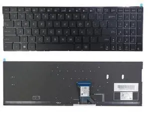 US Backlit Keyboard for Asus Q503U Q503UA N543U N543UA N593UB Q534UX Q551LN Q552 US Backlit Keyboard for Asus Q503U Q503UA N543U N543UA N593UB Q534UX Q551LN Q552