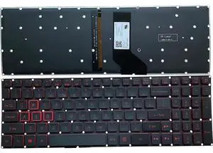 replacement keyboard for Acer Nitro An515-41-f03e AN515-51-56U0 top US with Backlit replacement keyboard for Acer Nitro An515-41-f03e AN515-51-56U0 top US with Backlit