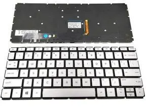 US Silver Backlit Keyboard for HP Envy 13-D 13-D010NR 13-D040NR 13-D040WM US Silver Backlit Keyboard for HP Envy 13-D 13-D010NR 13-D040NR 13-D040WM