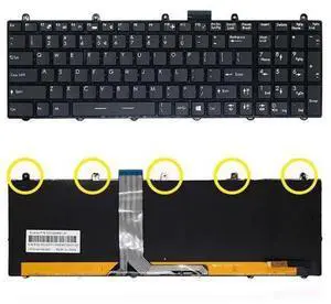 Keyboard for MSI GE60 2PL-403X 2PC-865X CX70 CX61 GP60 GE7US Backlight Keyboard for MSI GE60 2PL-403X 2PC-865X CX70 CX61 GP60 GE7US Backlight
