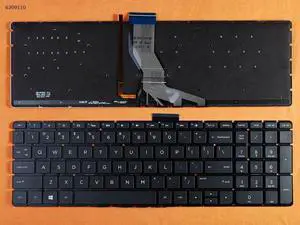 Replacement Keyboard for HP Pavilion 15-AB BLACK (Backlit Without FRAME Win8) US Replacement Keyboard for HP Pavilion 15-AB BLACK (Backlit Without FRAME Win8) US