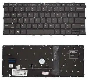 US Keyboard for HP EliteBook x360 1030 G2 1030 G3 Black With Backlit 918018-001 US Keyboard for HP EliteBook x360 1030 G2 1030 G3 Black With Backlit 918018-001