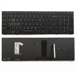 Keyboard for Clevo N855HJ1 N857HJ1 N870HJ1 N850HP6 N870HP6 RGB Backlit US Keyboard for Clevo N855HJ1 N857HJ1 N870HJ1 N850HP6 N870HP6 RGB Backlit US