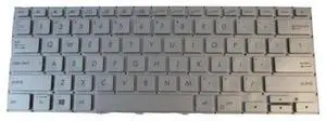replacement keyboard for Asus ZenBook 14 UX433FA UX433FN Silver Backlit replacement keyboard for Asus ZenBook 14 UX433FA UX433FN Silver Backlit