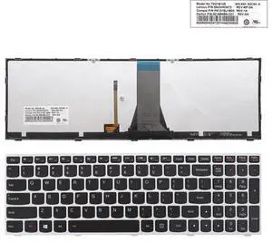US Keyboard For Lenovo G50 Silver Frame Black Backlit 5N2OHO3468 PK131BJ2B00 US Keyboard For Lenovo G50 Silver Frame Black Backlit 5N2OHO3468 PK131BJ2B00