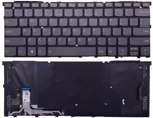 US BACKLIT KEYBOARD for LENOVO YOGA S940-14IWL S940-14ILL GRAY US BACKLIT KEYBOARD for LENOVO YOGA S940-14IWL S940-14ILL GRAY