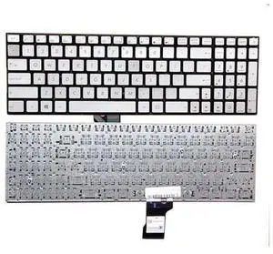 Keyboard for ASUS UX501 UX501JW UX501VM N501 N501J N501JM Silver US No-Backlit Keyboard for ASUS UX501 UX501JW UX501VM N501 N501J N501JM Silver US No-Backlit