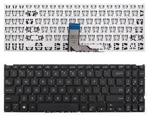 US Keyboard for Asus X509 BLACK Without FRAME US Keyboard for Asus X509 BLACK Without FRAME