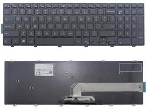 US Black English Keyboard for Dell PK1313G3A00 MP-13N73US-698 Non-Backlit US Black English Keyboard for Dell PK1313G3A00 MP-13N73US-698 Non-Backlit