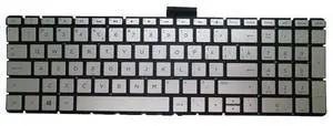 Laptop US English Keyboard For HP 250 G6 255 G6 256 G6 silver with backlight Laptop US English Keyboard For HP 250 G6 255 G6 256 G6 silver with backlight