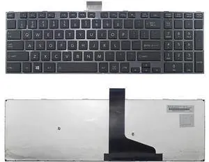 US Black Keyboard for Toshiba Satellite L55D-A5252 L55D-A5293 L55D-A5349 L55-A US Black Keyboard for Toshiba Satellite L55D-A5252 L55D-A5293 L55D-A5349 L55-A