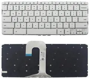 US White color Keyboard for HP Chromebook 14-ca 14-CA020NR 14-CA021NR 14-CA023NR US White color Keyboard for HP Chromebook 14-ca 14-CA020NR 14-CA021NR 14-CA023NR