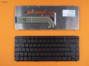 keyboard for HP DV4-3000 DV4-4000 GLOSSY FRAME(Red Printing)Backlit US keyboard for HP DV4-3000 DV4-4000 GLOSSY FRAME(Red Printing)Backlit US