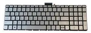 Silver Backlit Keyboard for HP Pavilion 15-AU 15-AW 15-BC Laptops Silver Backlit Keyboard for HP Pavilion 15-AU 15-AW 15-BC Laptops