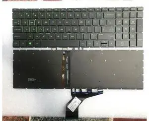 US Green Keyboard for HP Pavilion 15-DK 15T-DK000 15-DK0007CA 15-DK0010NR US Green Keyboard for HP Pavilion 15-DK 15T-DK000 15-DK0007CA 15-DK0010NR