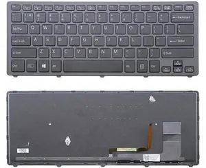 US Backlit Keyboard for Sony SVF14N SVF14NA1UL SVF14N190X SVF14N23CXB SVF14N23CX US Backlit Keyboard for Sony SVF14N SVF14NA1UL SVF14N190X SVF14N23CXB SVF14N23CX