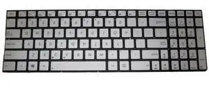 US Keyboard For ASUS Q501LA N541LA Q501 Q501L N541 N541L Silver 0KNB0-6627US00 US Keyboard For ASUS Q501LA N541LA Q501 Q501L N541 N541L Silver 0KNB0-6627US00