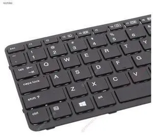 US Keyboard for HP EliteBook 820 G1 BLACK FRAME BLACK (without point ) US Keyboard for HP EliteBook 820 G1 BLACK FRAME BLACK (without point )