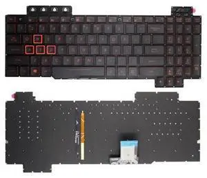 replacement keyboard for Asus TUF Gaming FX504 FX504GD FX504GE FX504GM FX80 FX80GM US replacement keyboard for Asus TUF Gaming FX504 FX504GD FX504GE FX504GM FX80 FX80GM US