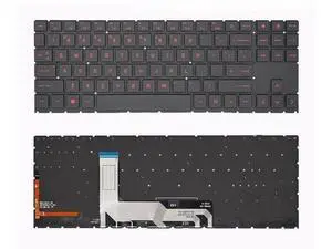 replacement keyboard for HP Omen 15-EN 15-EK 15-EN0013DX TPN-Q236 Red US with Backlit replacement keyboard for HP Omen 15-EN 15-EK 15-EN0013DX TPN-Q236 Red US with Backlit