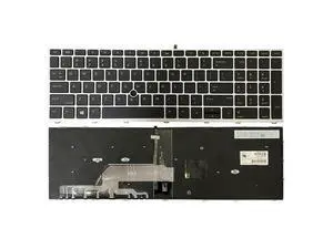US for HP ProBook 650 G4 G5 Laptop Keyboard US Backlit Silver L00741-001 US for HP ProBook 650 G4 G5 Laptop Keyboard US Backlit Silver L00741-001