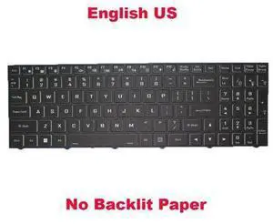 No Backlit US Keyboard For CLEVO N15Z3 CVM18H93US94309 6-80-N1510-01A-1 English No Backlit US Keyboard For CLEVO N15Z3 CVM18H93US94309 6-80-N1510-01A-1 English