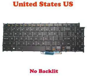 NO Backlit Keyboard For 15Z970 HMB8154ELA01 AEW73809822 English Black NO Backlit Keyboard For 15Z970 HMB8154ELA01 AEW73809822 English Black