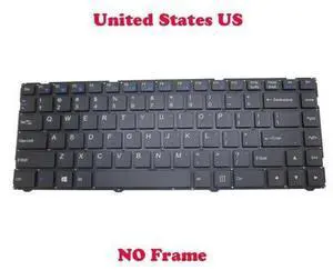 US Keyboard For CLEVO W330AU W331AU CVM14C23US-4301 6-80-W33A0-010-1 W330SU2 US Keyboard For CLEVO W330AU W331AU CVM14C23US-4301 6-80-W33A0-010-1 W330SU2
