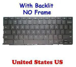 Backlit Keyboard For GPN 862-00001-05 NSK-G5001 United States US NO Frame Backlit Keyboard For GPN 862-00001-05 NSK-G5001 United States US NO Frame