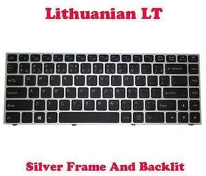 Backlit Keyboard For CLEVO P640 MP-13C23S5J4306 6-80-N13B0-411-1 Lithuanian LT Backlit Keyboard For CLEVO P640 MP-13C23S5J4306 6-80-N13B0-411-1 Lithuanian LT