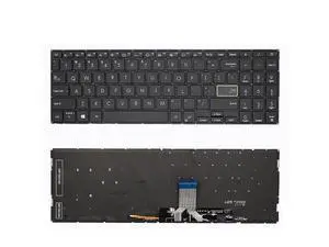 Laptop Keyboard For ASUS A521 A521FL United States US Without Frame With Backlit Laptop Keyboard For ASUS A521 A521FL United States US Without Frame With Backlit