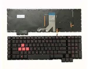 US Backlit Keyboard for HP Omen 17-AN 17-AN010CA 17-AN053NR 17-AN001CA US Backlit Keyboard for HP Omen 17-AN 17-AN010CA 17-AN053NR 17-AN001CA