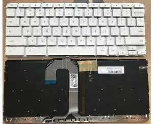 US White color Backlit Keyboard for HP 14-ca 14-CA061DX 14-CA070NR 14-CA091WM US White color Backlit Keyboard for HP 14-ca 14-CA061DX 14-CA070NR 14-CA091WM