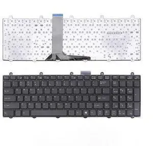 Keyboard for MSI GT60 GT70 GT780 GT783 GX780 BLACK FRAME BLACK Small Enter US Keyboard for MSI GT60 GT70 GT780 GT783 GX780 BLACK FRAME BLACK Small Enter US