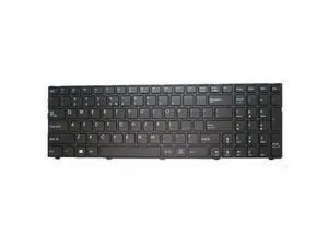 Laptop Keyboard For MEDION AKOYA P6402 MD60800 United States US Black With Frame Laptop Keyboard For MEDION AKOYA P6402 MD60800 United States US Black With Frame