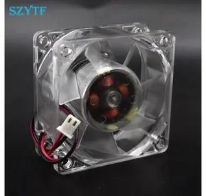 New YY6025H12B 6025 12V 0.25A Transparent 6CM cooling Large wind double ball bearing fan 60*60*25mm New YY6025H12B 6025 12V 0.25A Transparent 6CM cooling Large wind double ball bearing fan 60*60*25mm