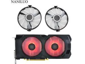 1 pair FDC10U12S9-C Cooler Fan Replace XFX AMD Radeon RX 470 480 580 RX580 RX480 RX470 EDITION Crimson Graphics Card Cooling Fan 1 pair FDC10U12S9-C Cooler Fan Replace XFX AMD Radeon RX 470 480 580 RX580 RX480 RX470 EDITION Crimson Graphics Card Cooling Fan