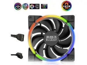 120mm Double HALO 3PIN RGB 4PIN PWM Quiet Fan For Computer Case Cooling CPU cooler Water cooling Replace Fan 120mm Double HALO 3PIN RGB 4PIN PWM Quiet Fan For Computer Case Cooling CPU cooler Water cooling Replace Fan
