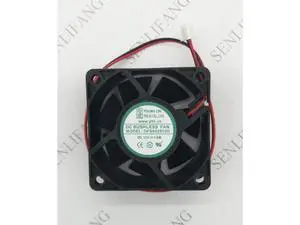 For Young Lin DFS602512H DC 12V 1.60W 60x60x25mm 2-Wire Server Square Fan For Young Lin DFS602512H DC 12V 1.60W 60x60x25mm 2-Wire Server Square Fan