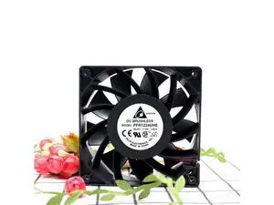 Delta Electronics PFR1224UHE CE75 DC 24V 1.75A 120x120x38mm 3-Wire Server Cooler Fan Delta Electronics PFR1224UHE CE75 DC 24V 1.75A 120x120x38mm 3-Wire Server Cooler Fan