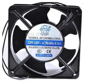 JF12038HA2HSL AC 220V\/240V 0.14A 12038 12cm 120*120*38mm 50\/60HZ Oil Bearing Ball Chassis Cabinet Cooling Fan JF12038HA2HSL AC 220V\/240V 0.14A 12038 12cm 120*120*38mm 50\/60HZ Oil Bearing Ball Chassis Cabinet Cooling Fan