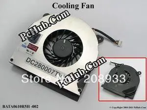 For AVC bata0610r5h 002 5V 0.3A notebook fan 04H1RR+cooling fan For AVC bata0610r5h 002 5V 0.3A notebook fan 04H1RR+cooling fan