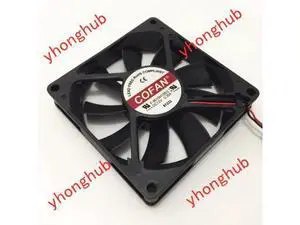 COFAN F-8015H12B Server Cooling Fan DC 12V 0.35A 80x80x15mm 2-wire COFAN F-8015H12B Server Cooling Fan DC 12V 0.35A 80x80x15mm 2-wire