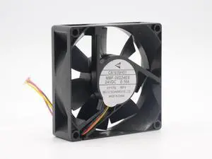 melco MMF-08D24ES RP1 for Mitsubishi A740 inverter fan CA1639H01 8025 80mm 8cm 24V 0.16A cooling fan cooler melco MMF-08D24ES RP1 for Mitsubishi A740 inverter fan CA1639H01 8025 80mm 8cm 24V 0.16A cooling fan cooler