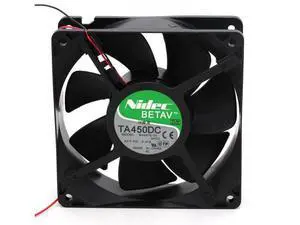 NIDEC TA450DC B34978-55 12038 12cm 120mm 24V 0.41A Server Inverter axial fan 1901 case cooler cpu fan 120*38mm NIDEC TA450DC B34978-55 12038 12cm 120mm 24V 0.41A Server Inverter axial fan 1901 case cooler cpu fan 120*38mm